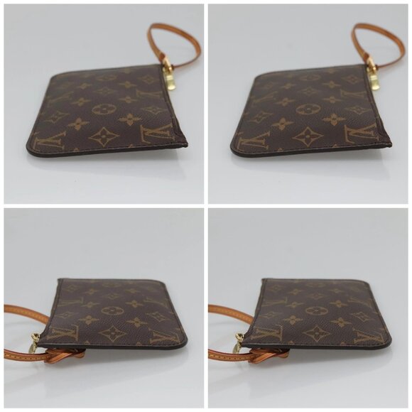 LOUIS VUITTON Monogram Neverfull PM Pouch LV Auth 138752 - Picture 16 of 16